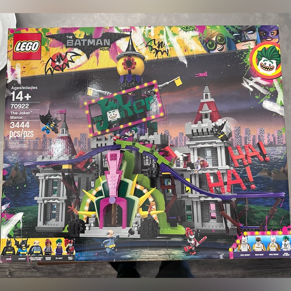 The Batman movie the Joker manor